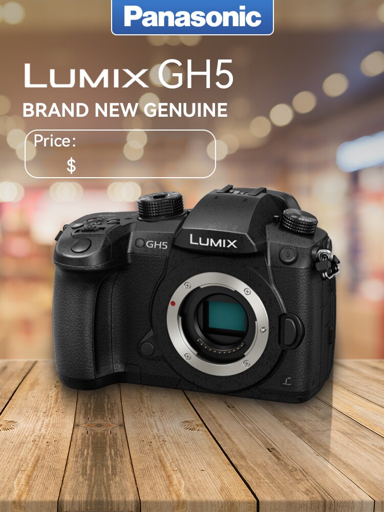 Panasonic-LUMIX GH5  Ʈ ̷ ī޶ 20.3MP 4K 5  º,   M43  